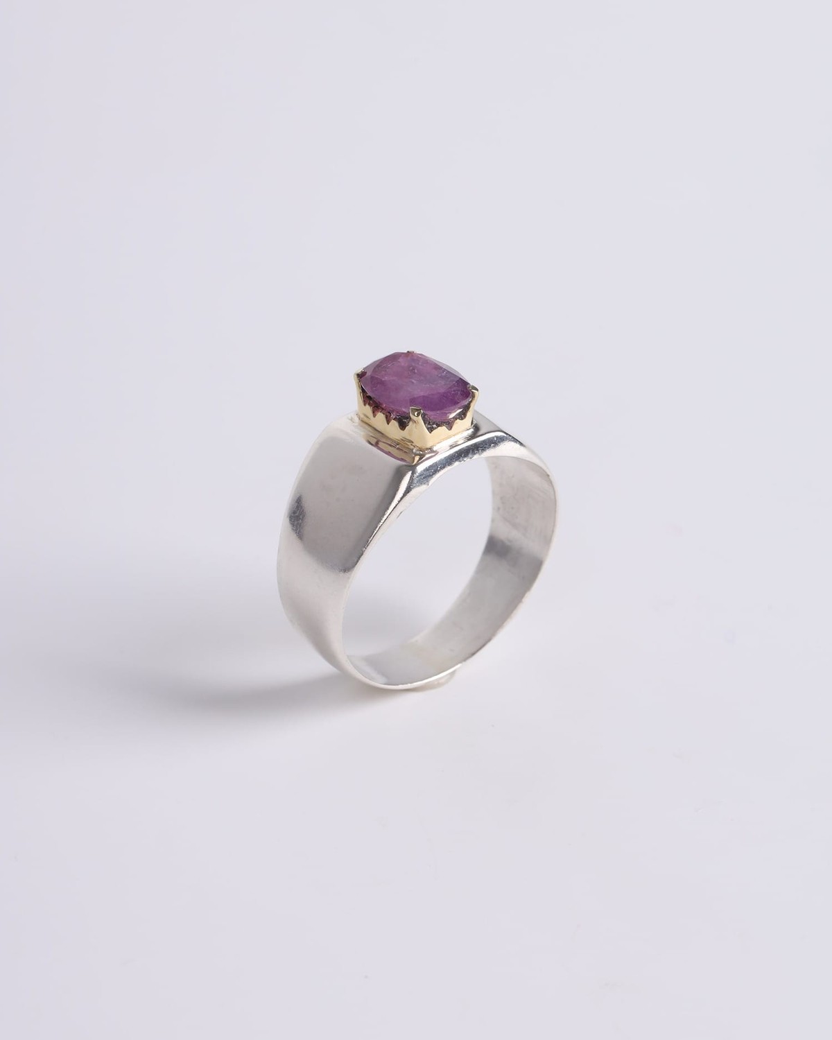 2.75ct Ruby Silver Ring for Men – Timeless Craftsmanship and Style 5