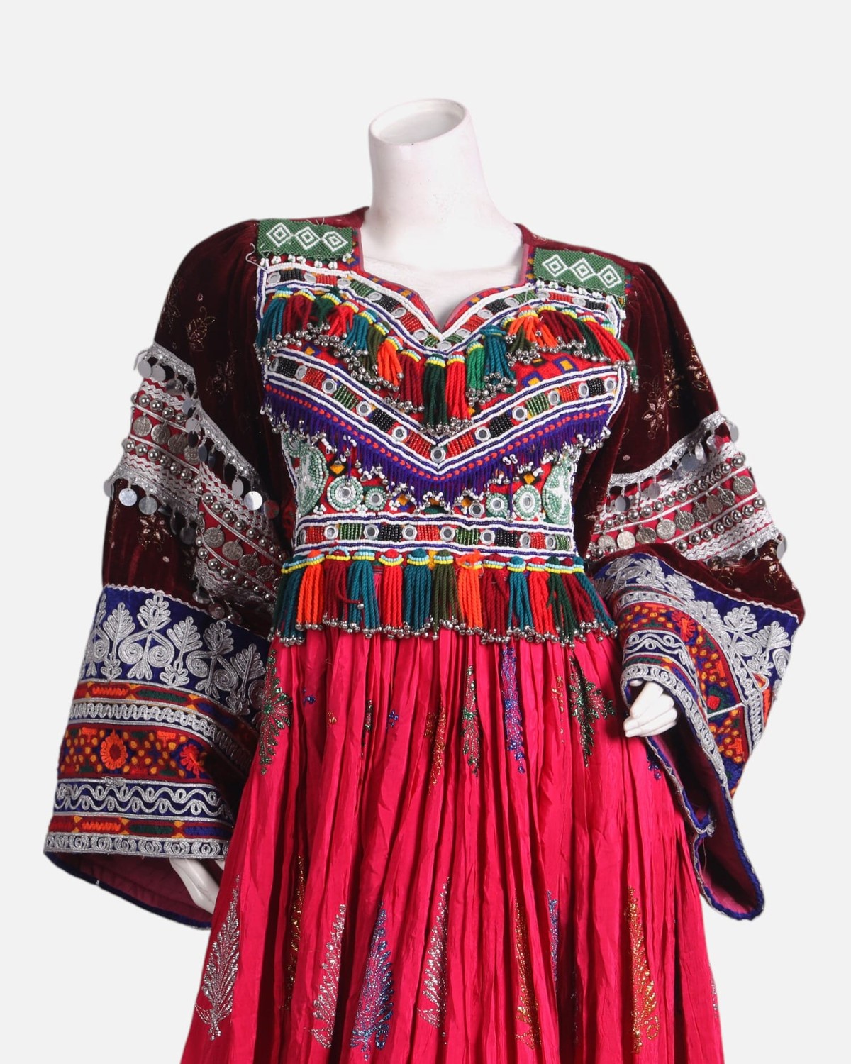 Afghan Embroidered Dress for Women – Modern Twist on Traditional Afghan Fashion | Aseel 4
