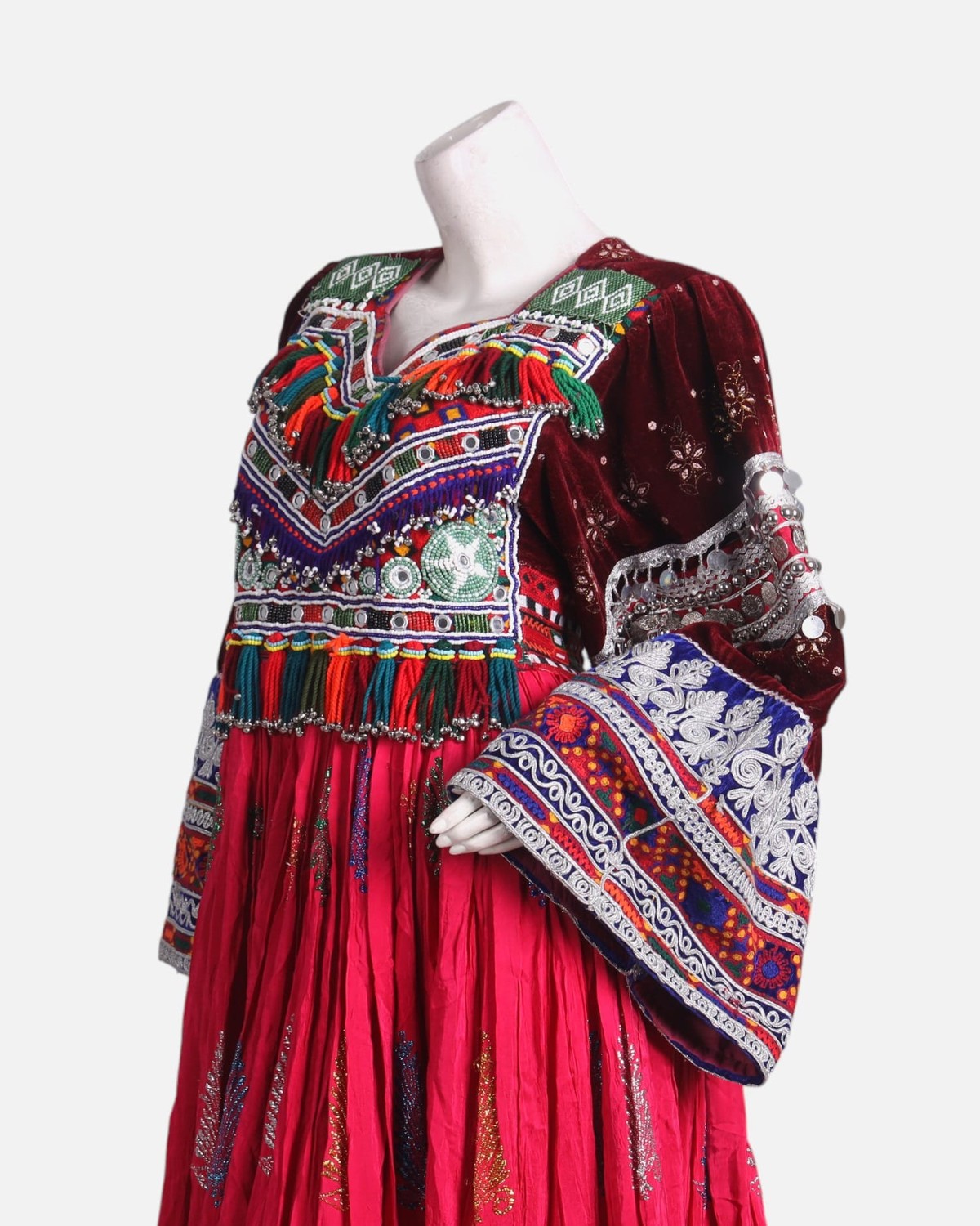 Afghan Embroidered Dress for Women – Modern Twist on Traditional Afghan Fashion | Aseel 2