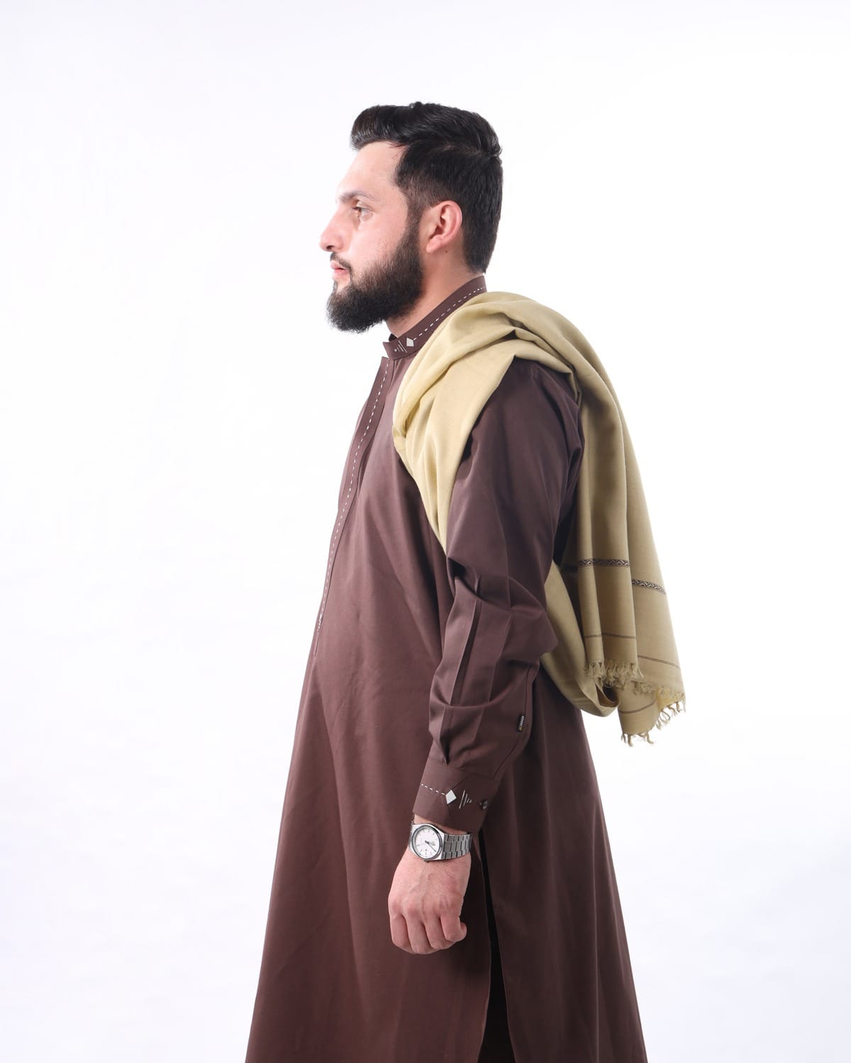 Men’s Afghan Yakhun Hindi & Patu – Traditional Handcrafted Attire for Eid, Weddings, and Cultural Events | Aseel 6