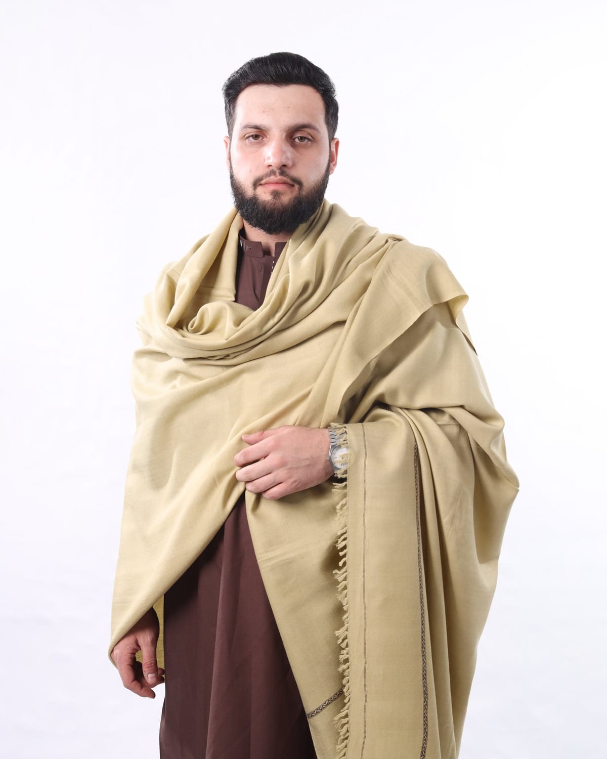 Men’s Afghan Yakhun Hindi & Patu – Traditional Handcrafted Attire for Eid, Weddings, and Cultural Events | Aseel 7