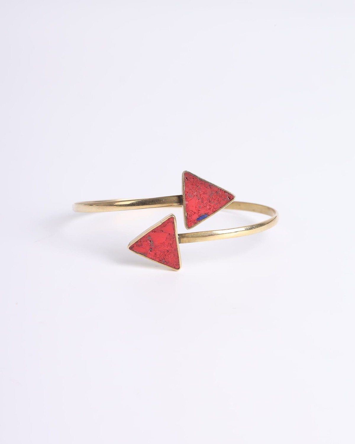 Unique Cuff Bracelet – Handcrafted Brass Design 5
