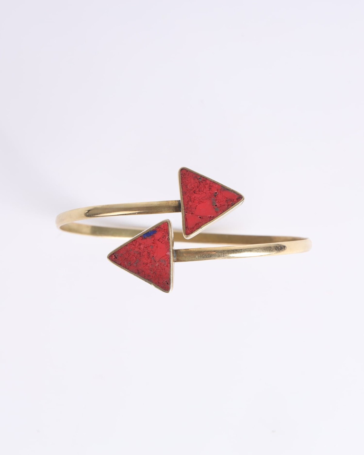 Unique Cuff Bracelet – Handcrafted Brass Design 6