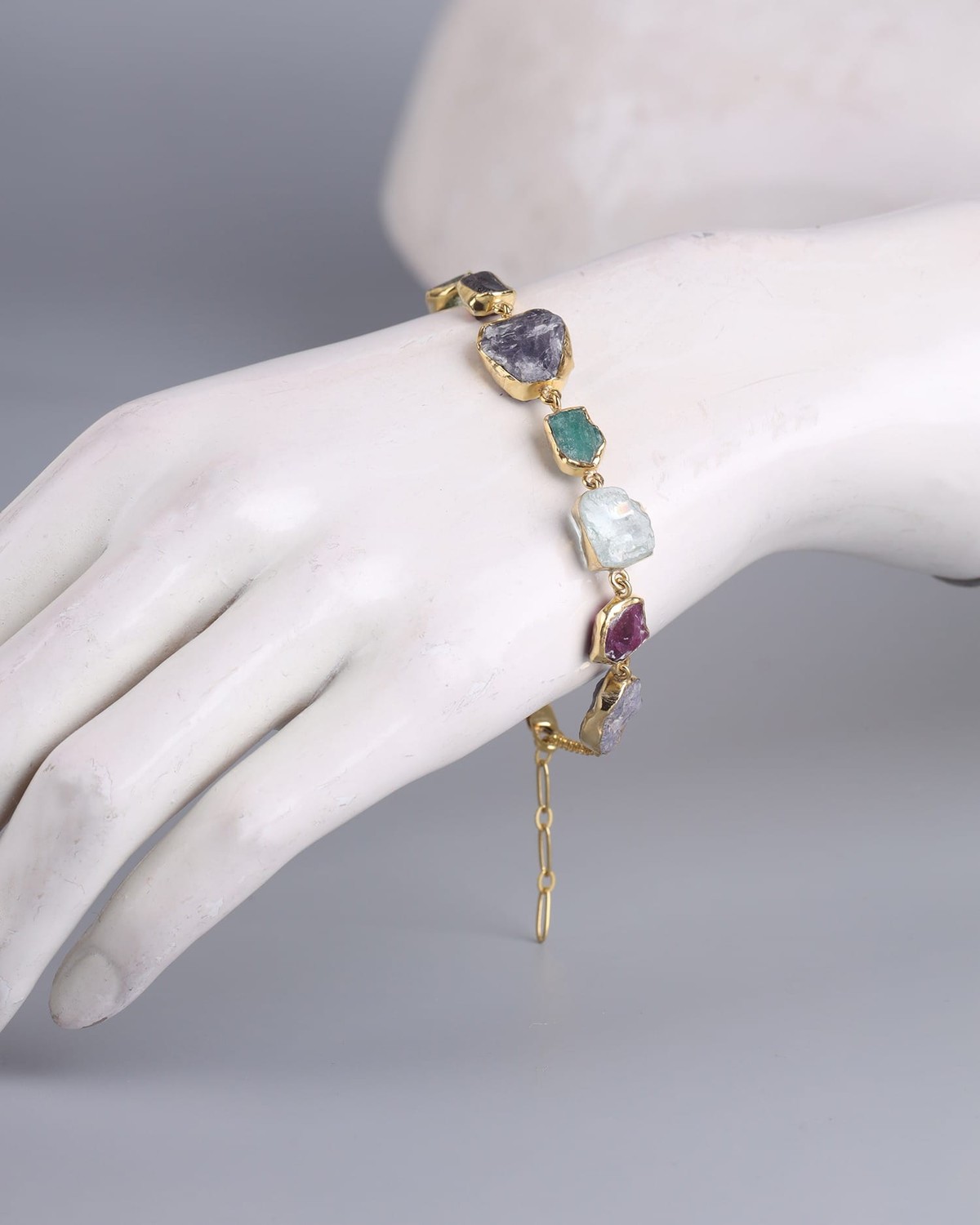 Afghan Natural Gemstone Bracelet 1