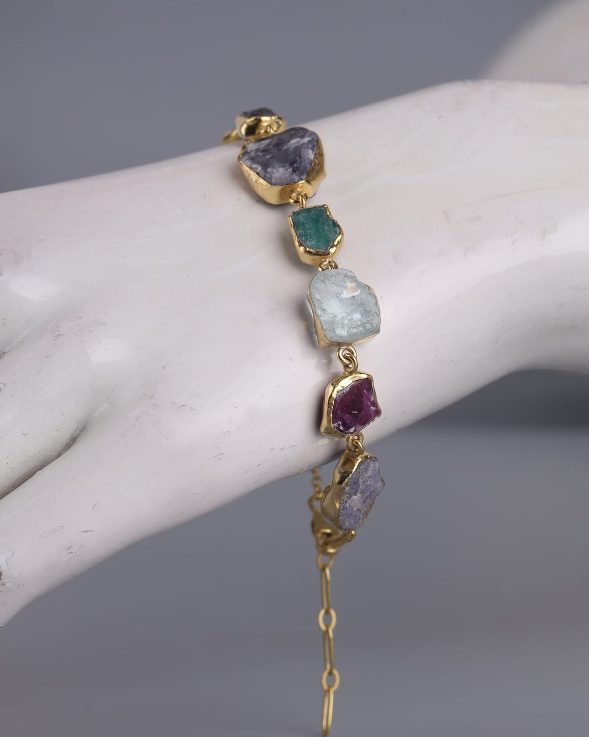 Afghan Natural Gemstone Bracelet 5