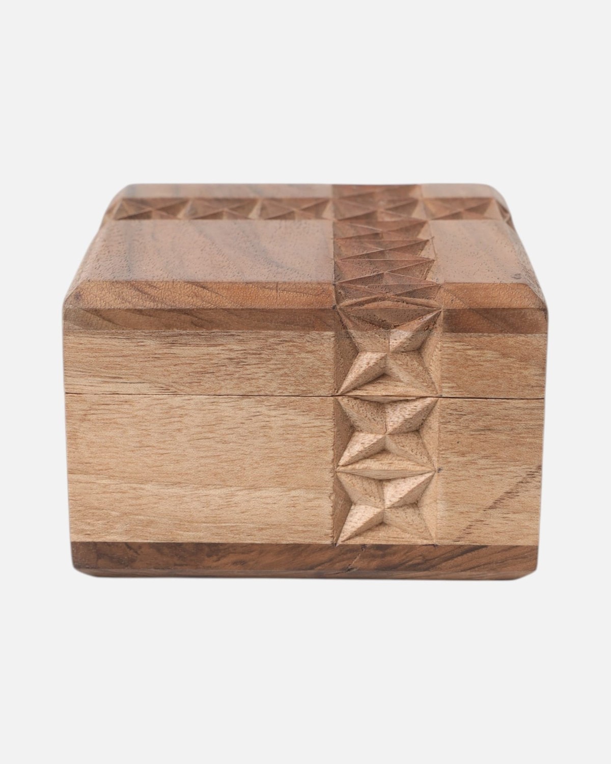 Gift Box with Nuristani Design – Handmade Wood 1