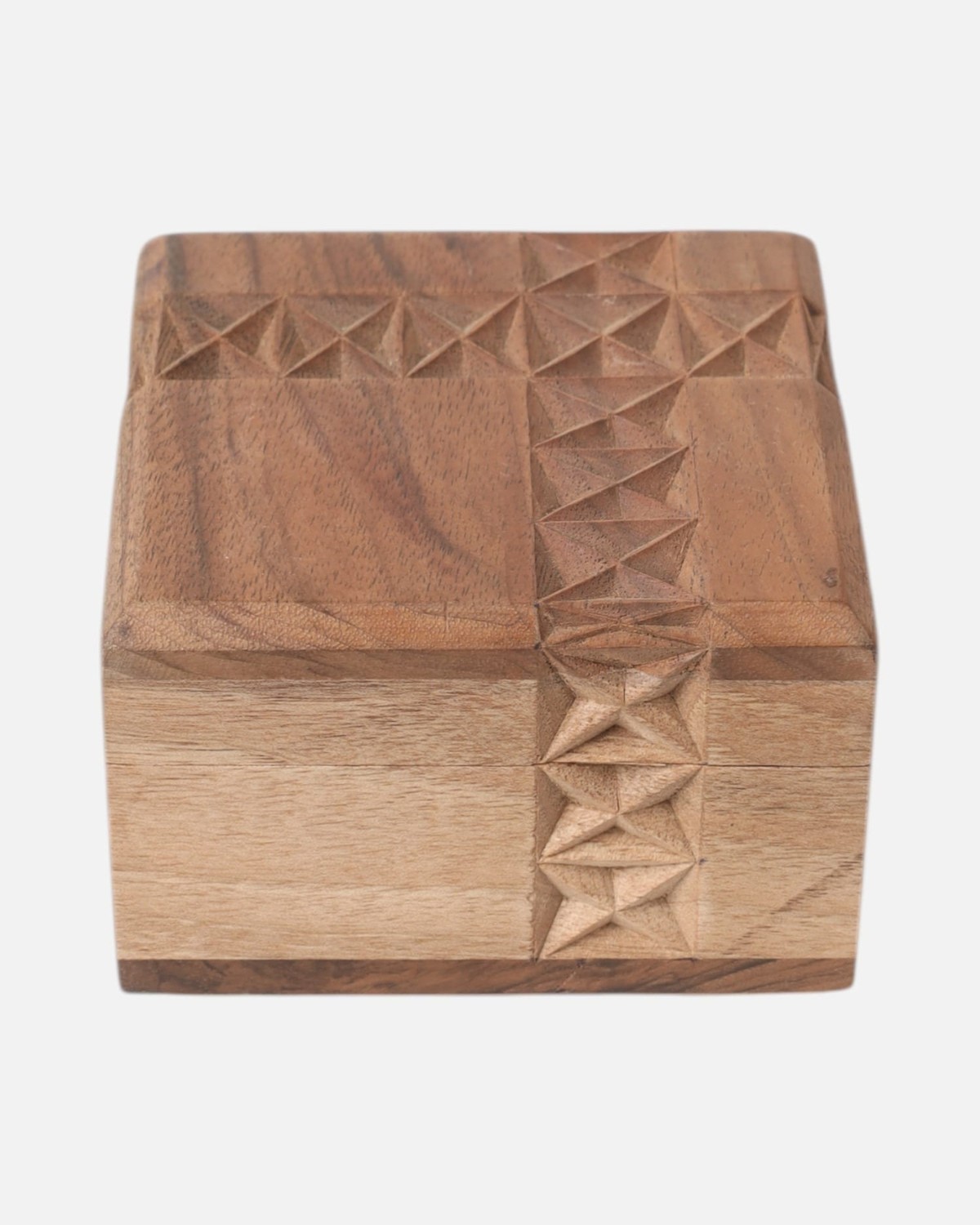 Gift Box with Nuristani Design – Handmade Wood 2