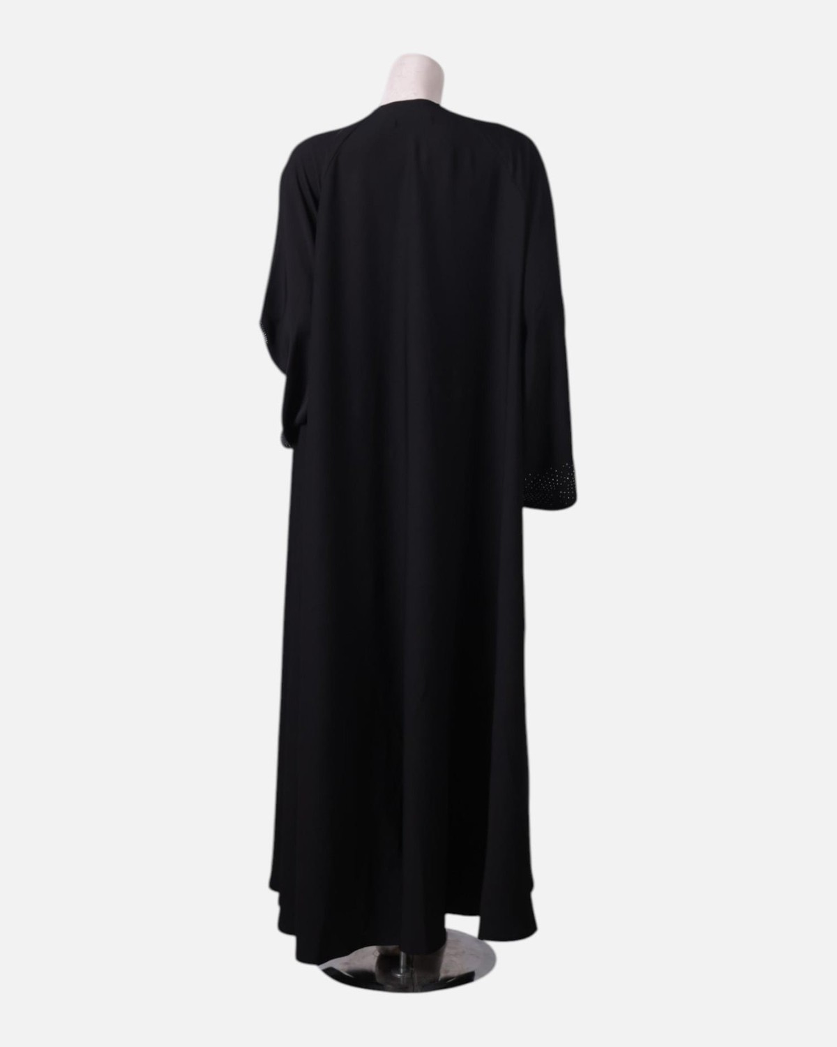 Long Silk Black ,Hijab, Dubai Abaya, Traditional Hijab 3