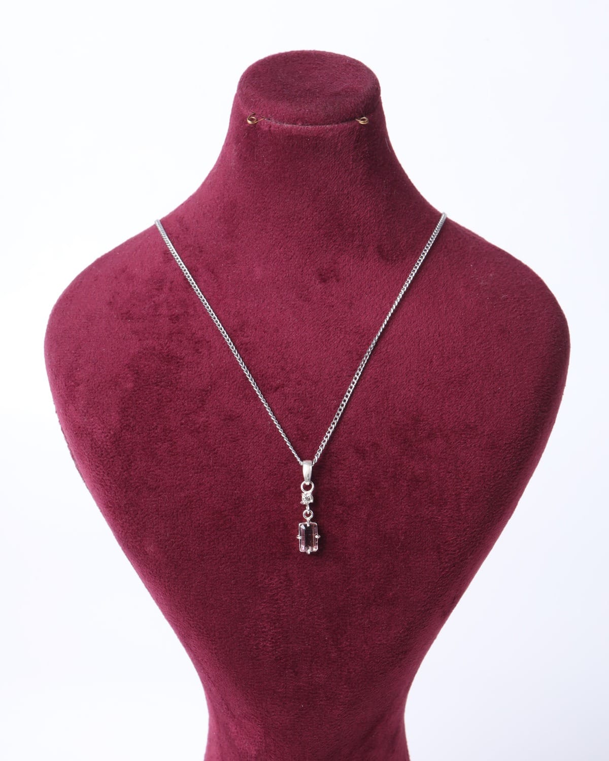 Silver Bridal Jewelry Set, Necklace, Earrings & Ring 3
