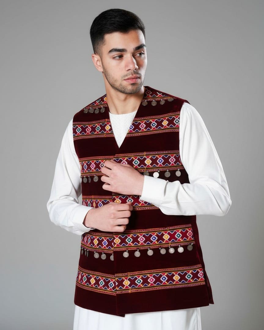 Rashid Khan Waistcoat Men Style 4