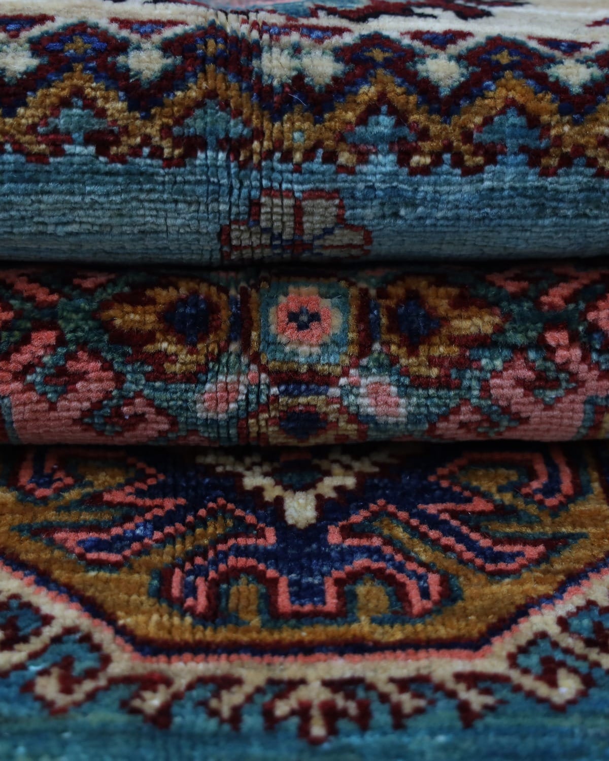 Wool Carpet – Afghan Floral Design 3