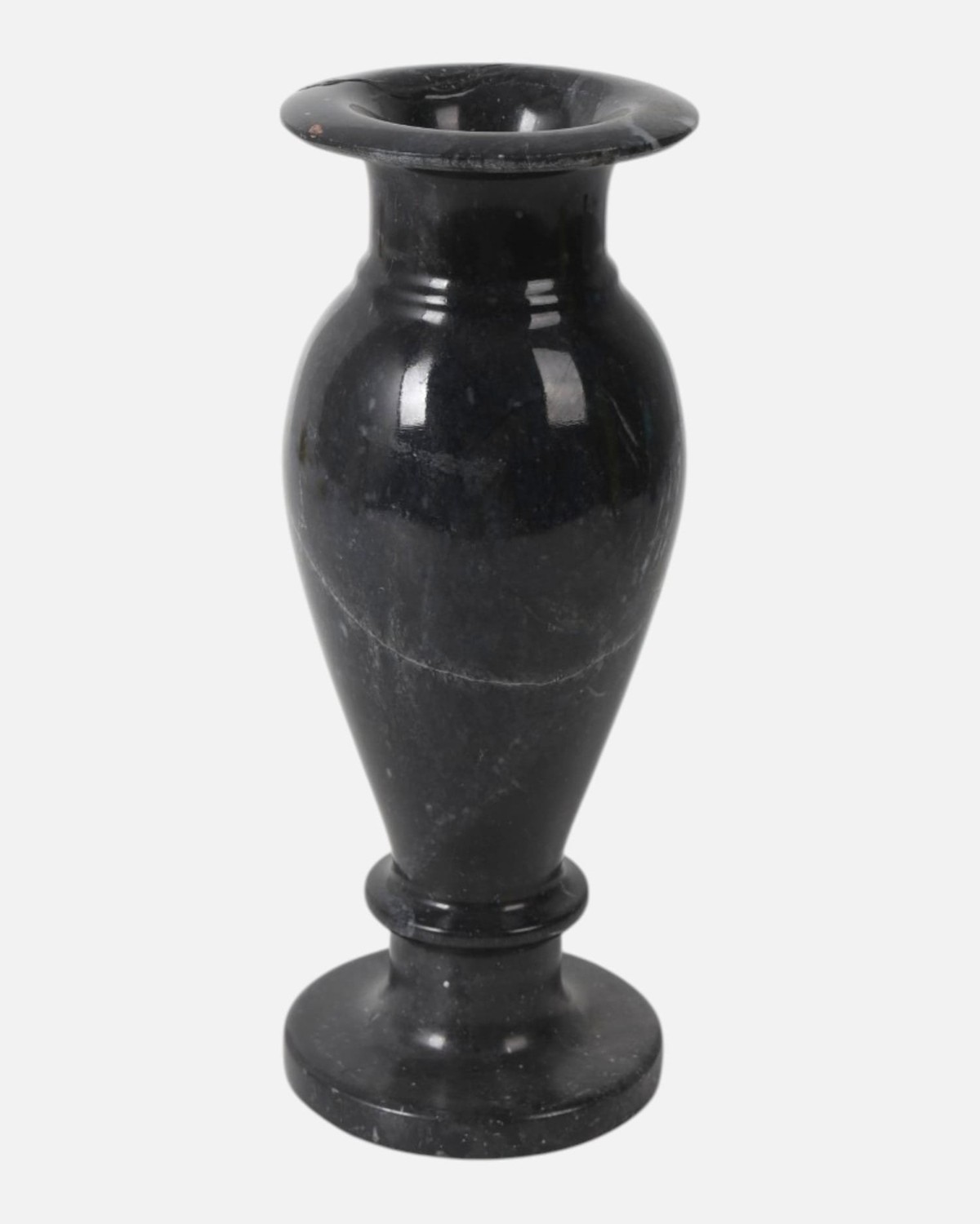 Black Stone Flower Handmade Decorative Vase 1