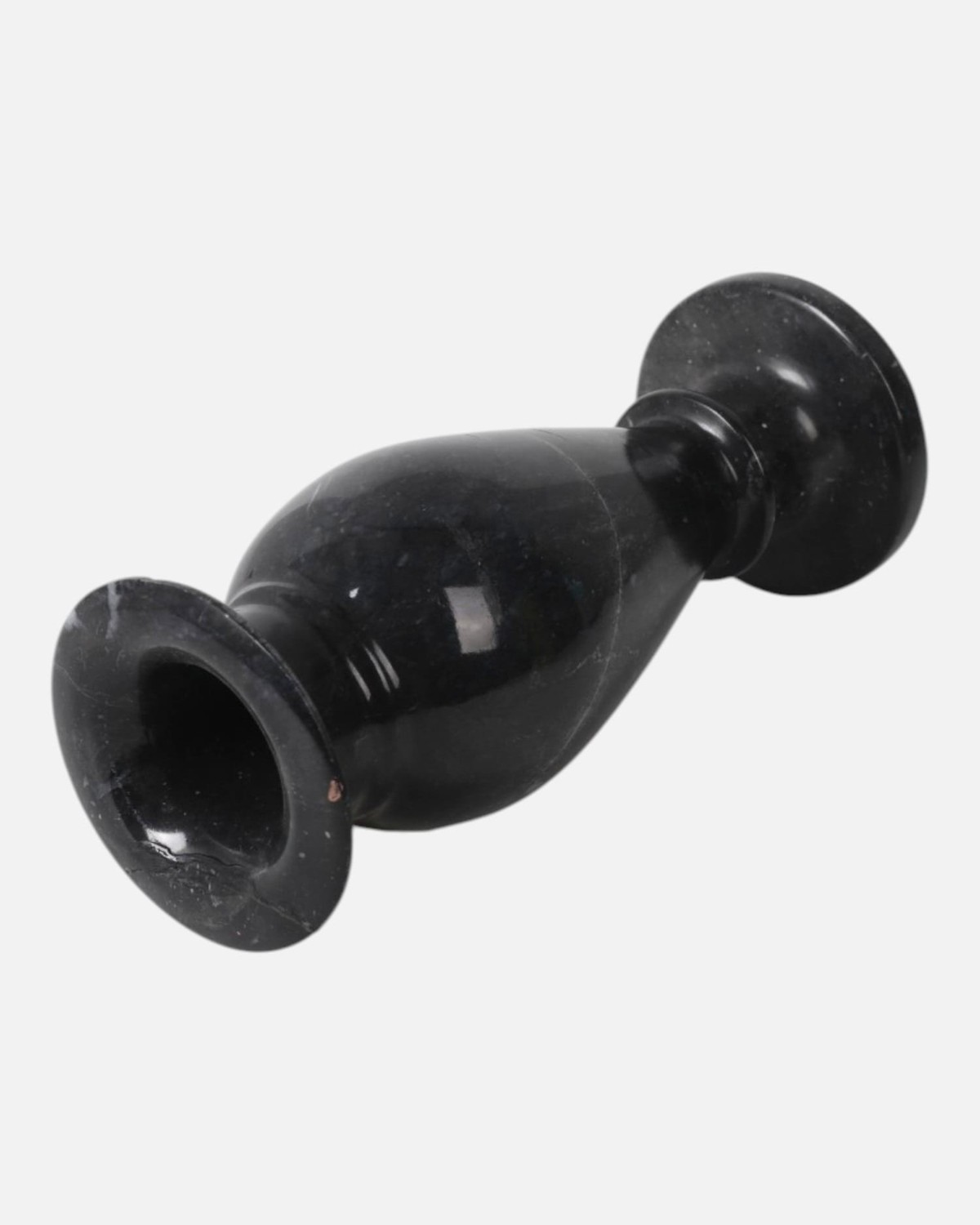 Black Stone Flower Handmade Decorative Vase 5