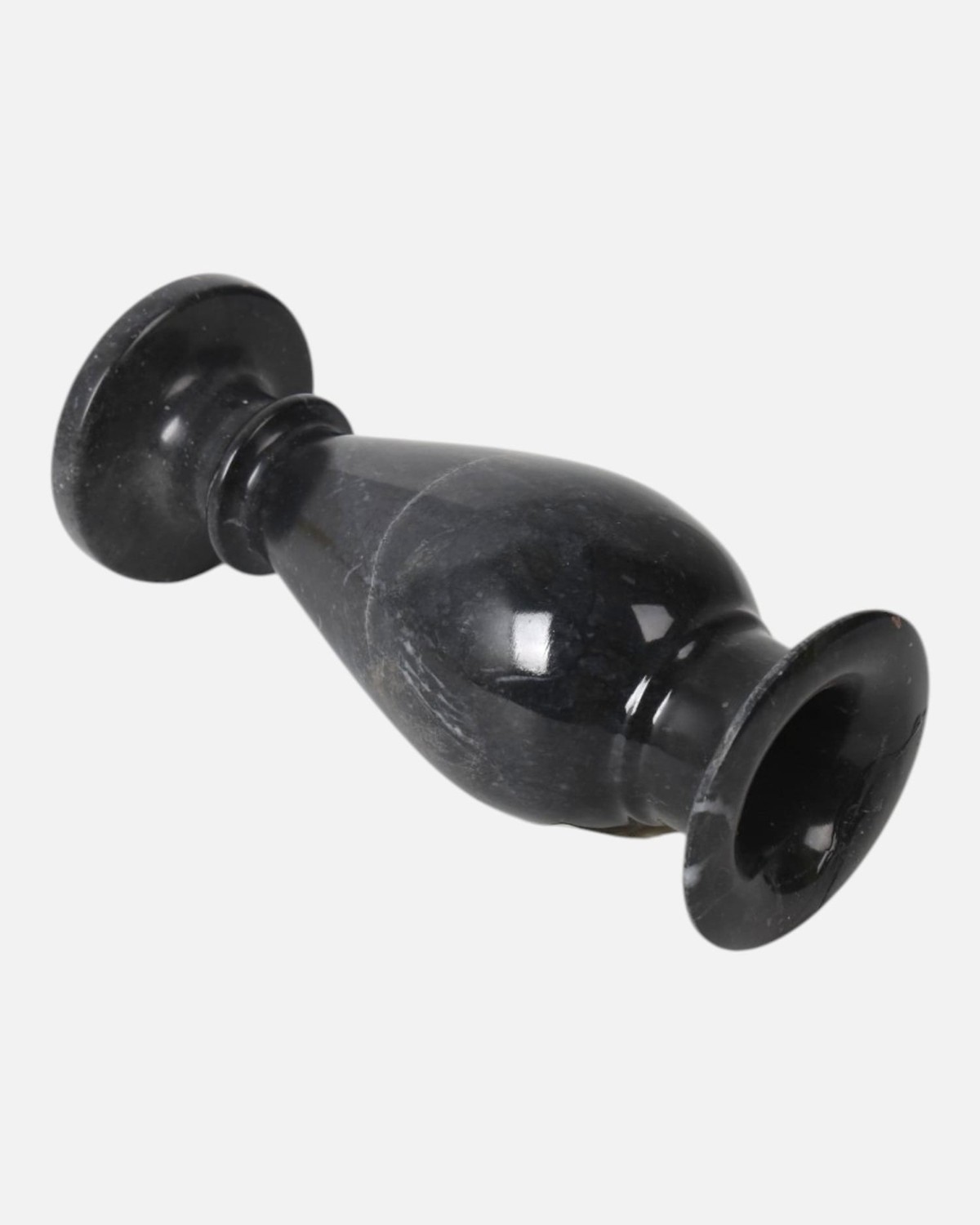 Black Stone Flower Handmade Decorative Vase 4