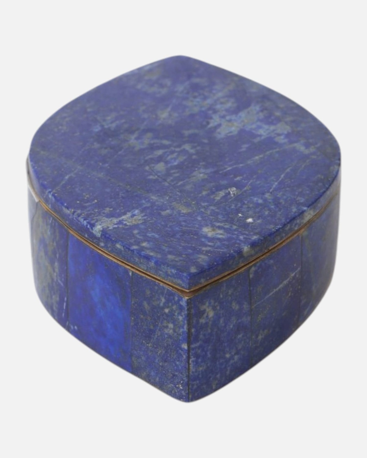 Lapis Stone Jewelry Box Classic Smooth Design 5
