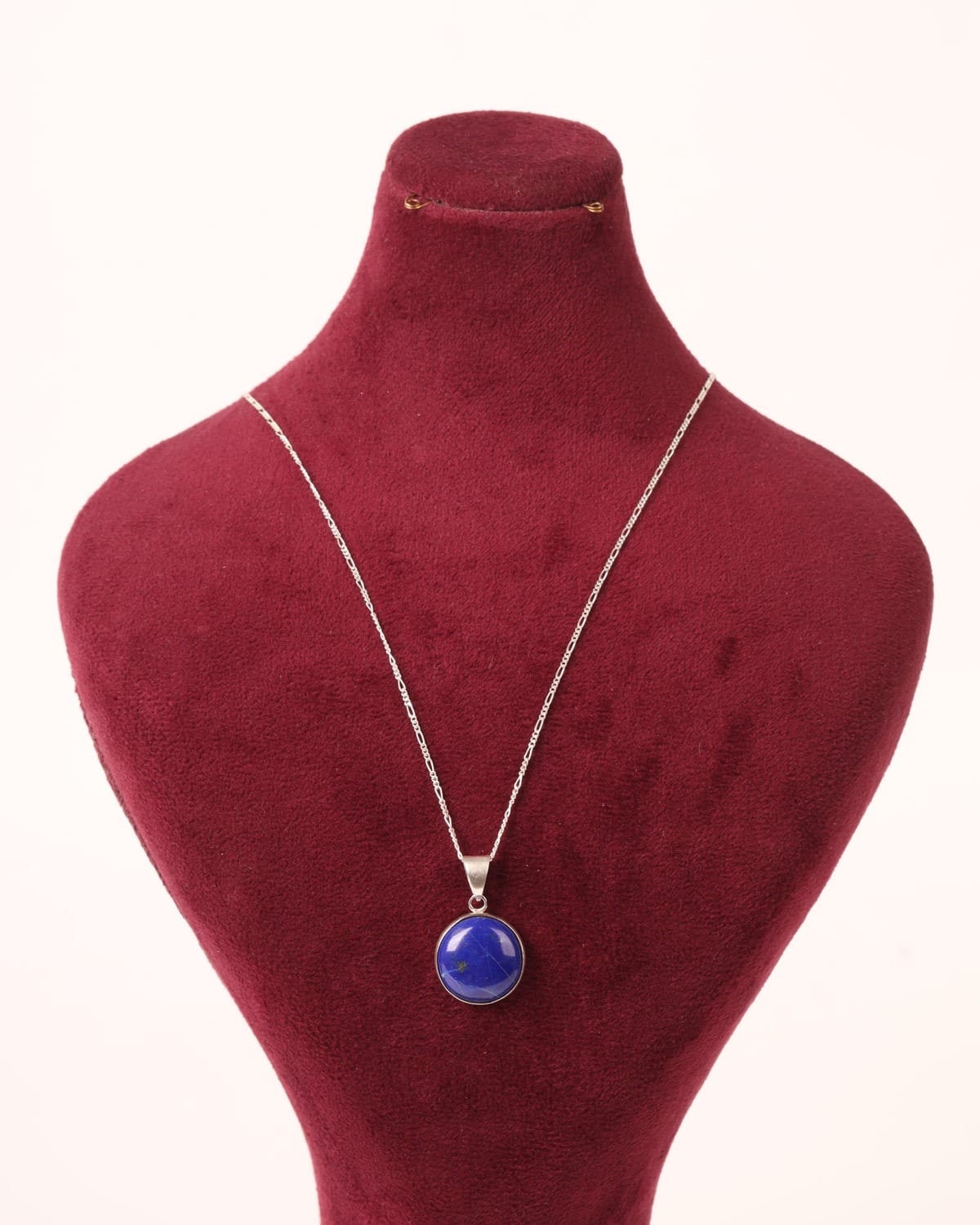 Lapis Lazuli Teardrop Set – 925 Silver Necklace & Earrings 5