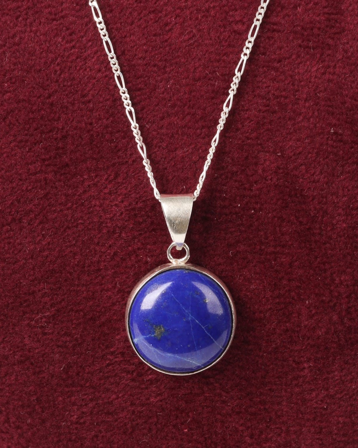Lapis Lazuli Teardrop Set – 925 Silver Necklace & Earrings 4