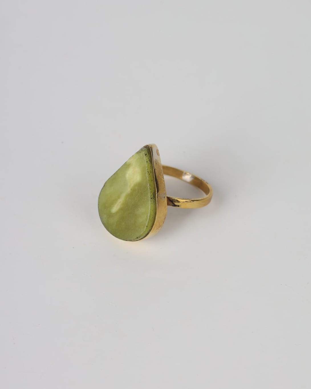 Teardrop Ring – Bronze Minimal Design Shah Maqsood 5