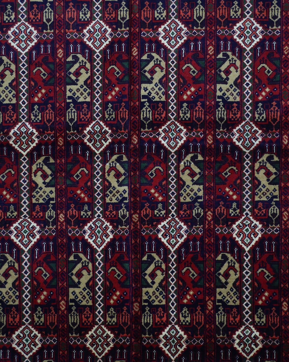 Aala Mahmal Design Wool Rug 1