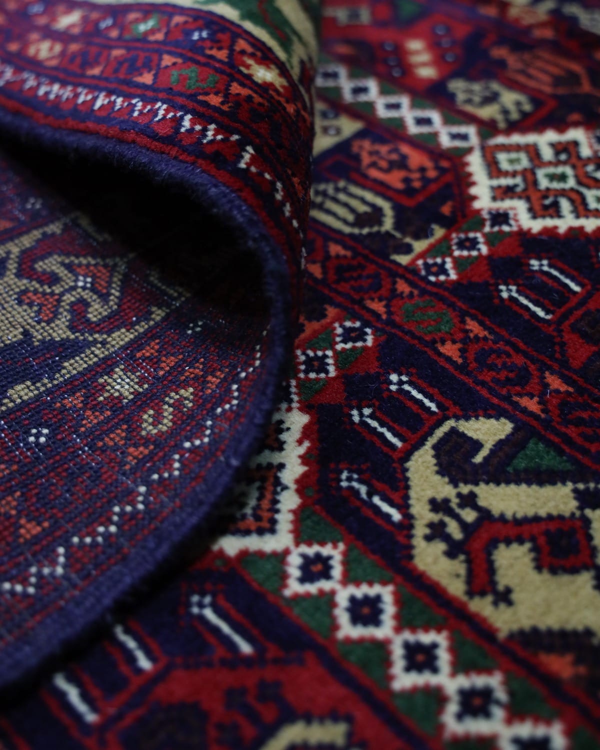 Aala Mahmal Design Wool Rug 5