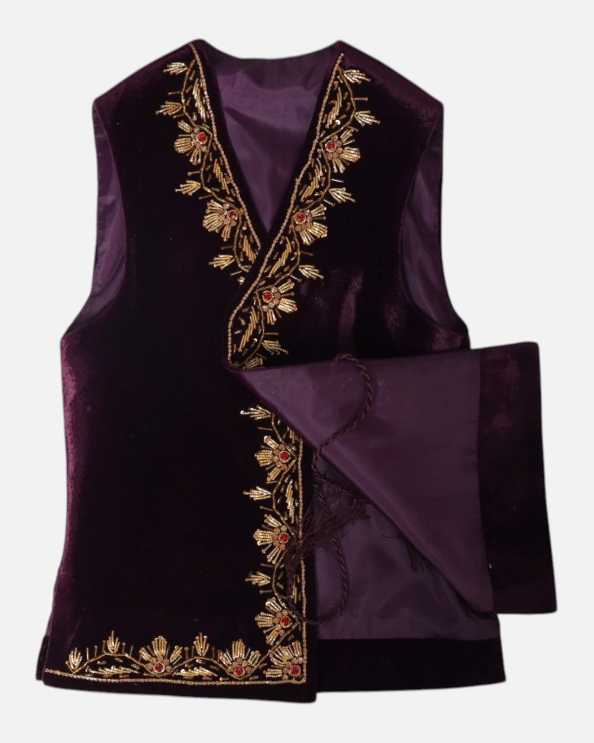 Boys Velvet Selma Dozi Waistcoat 1