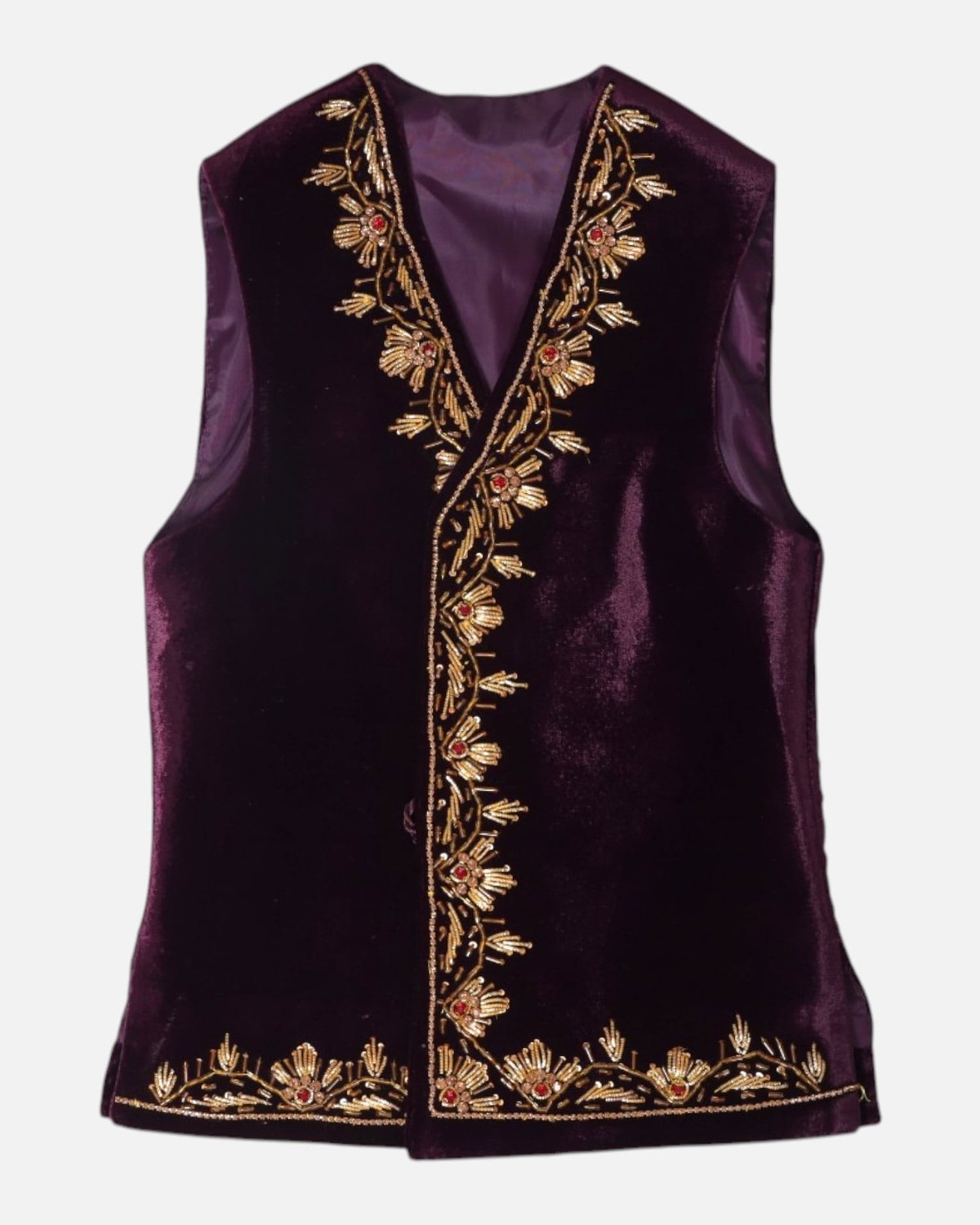 Boys Velvet Selma Dozi Waistcoat 2