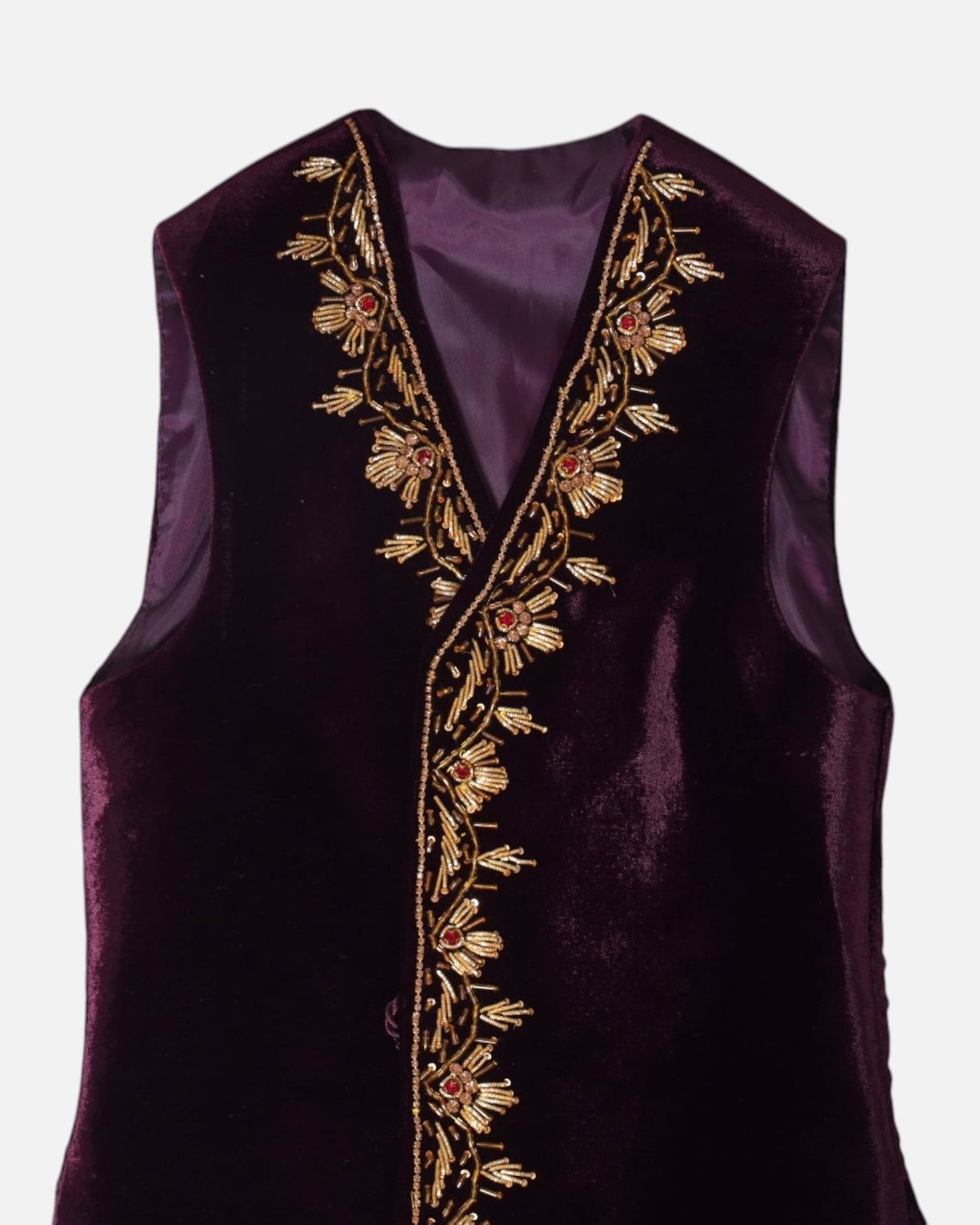 Boys Velvet Selma Dozi Waistcoat 5