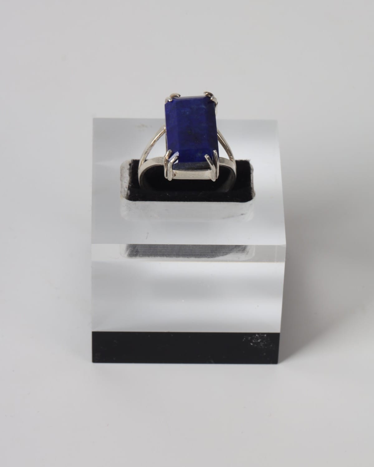 Royal Blue Lapis Lazuli Sterling Silver Jewelry Set 3