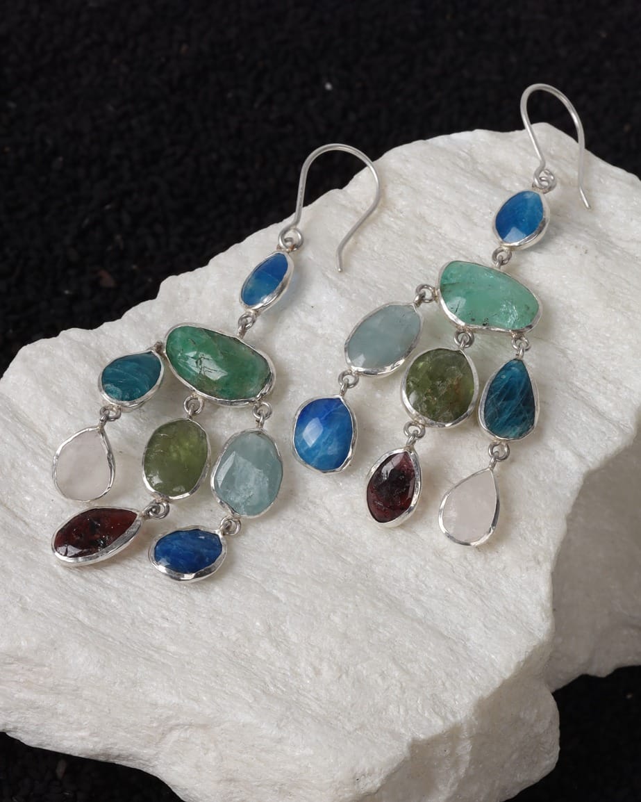 Taavous Multi-Gemstone Earrings 4