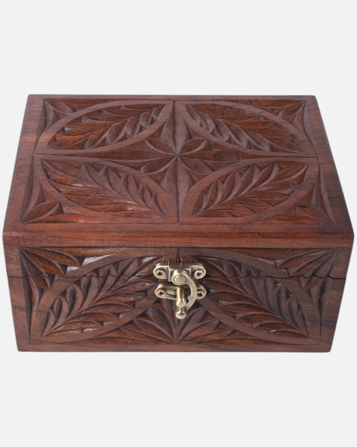 Afghan Wooden Jewelry Box – Four Woods Finish 2