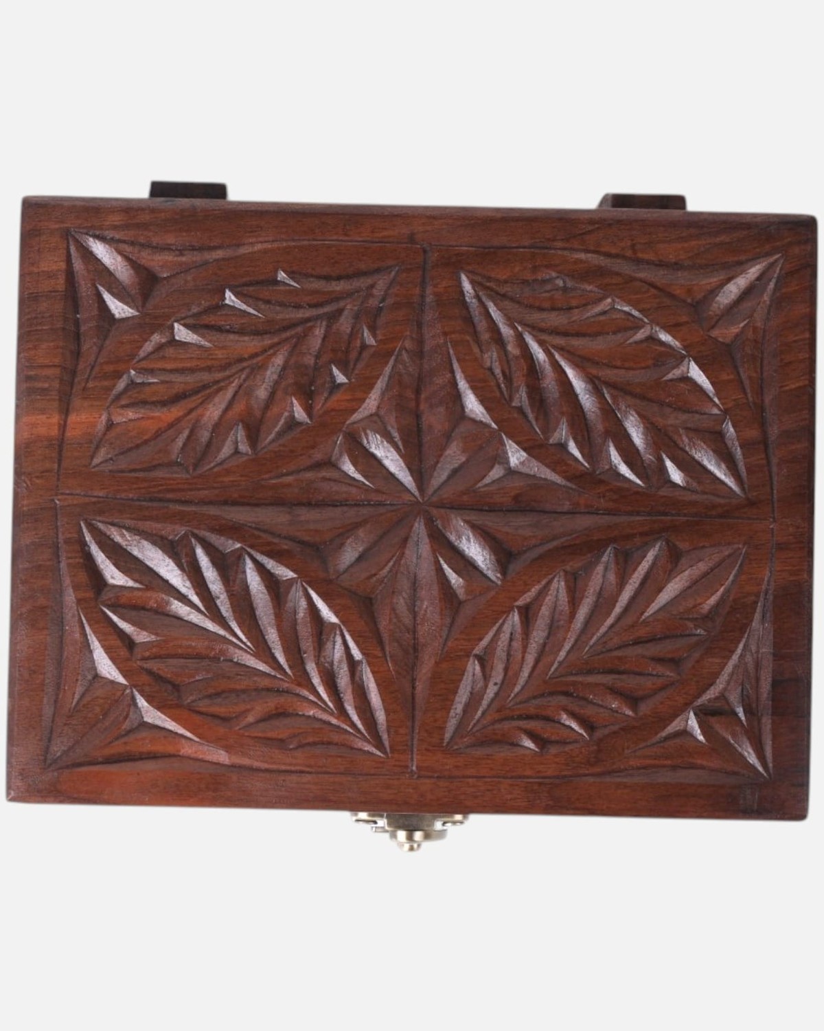 Afghan Wooden Jewelry Box – Four Woods Finish 3