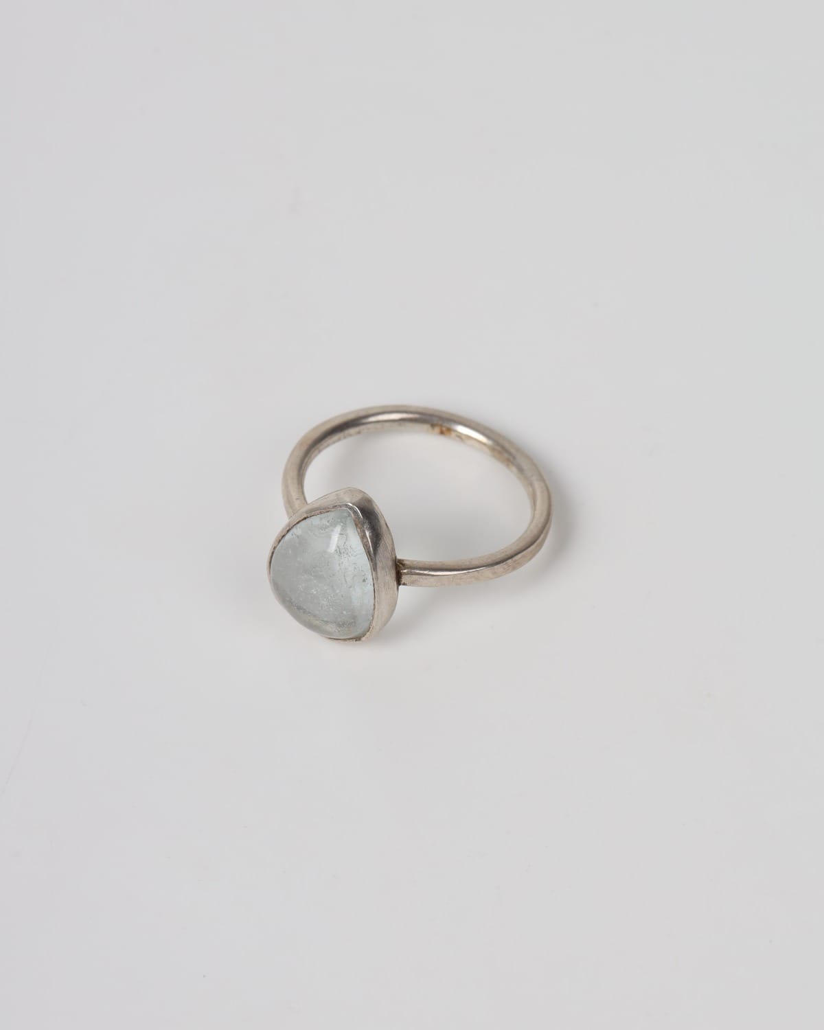 Ocean Aqua Silver Ring 3