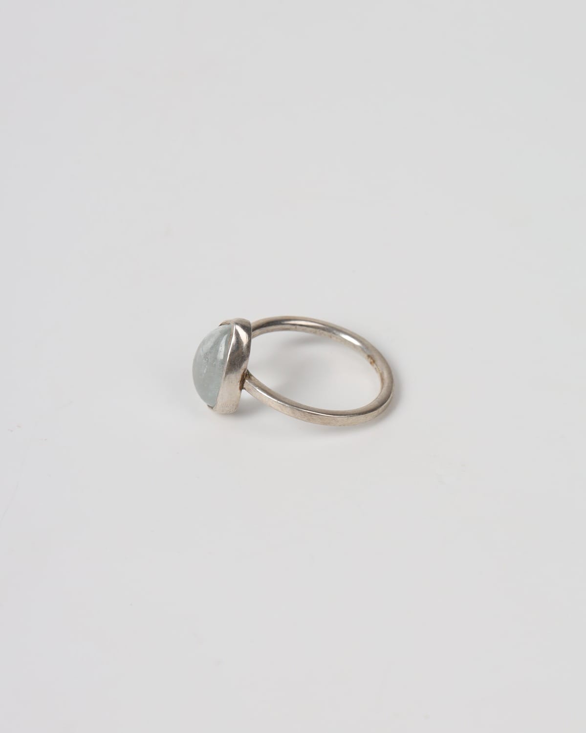 Ocean Aqua Silver Ring 4