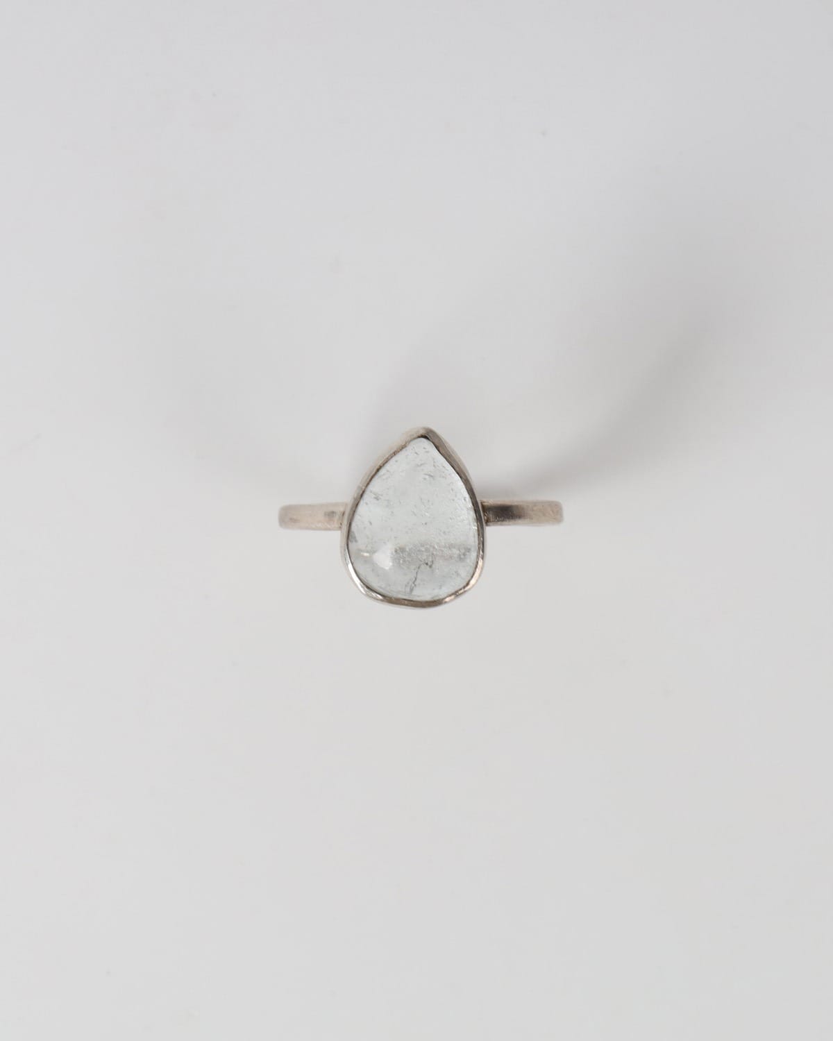 Ocean Aqua Silver Ring 5
