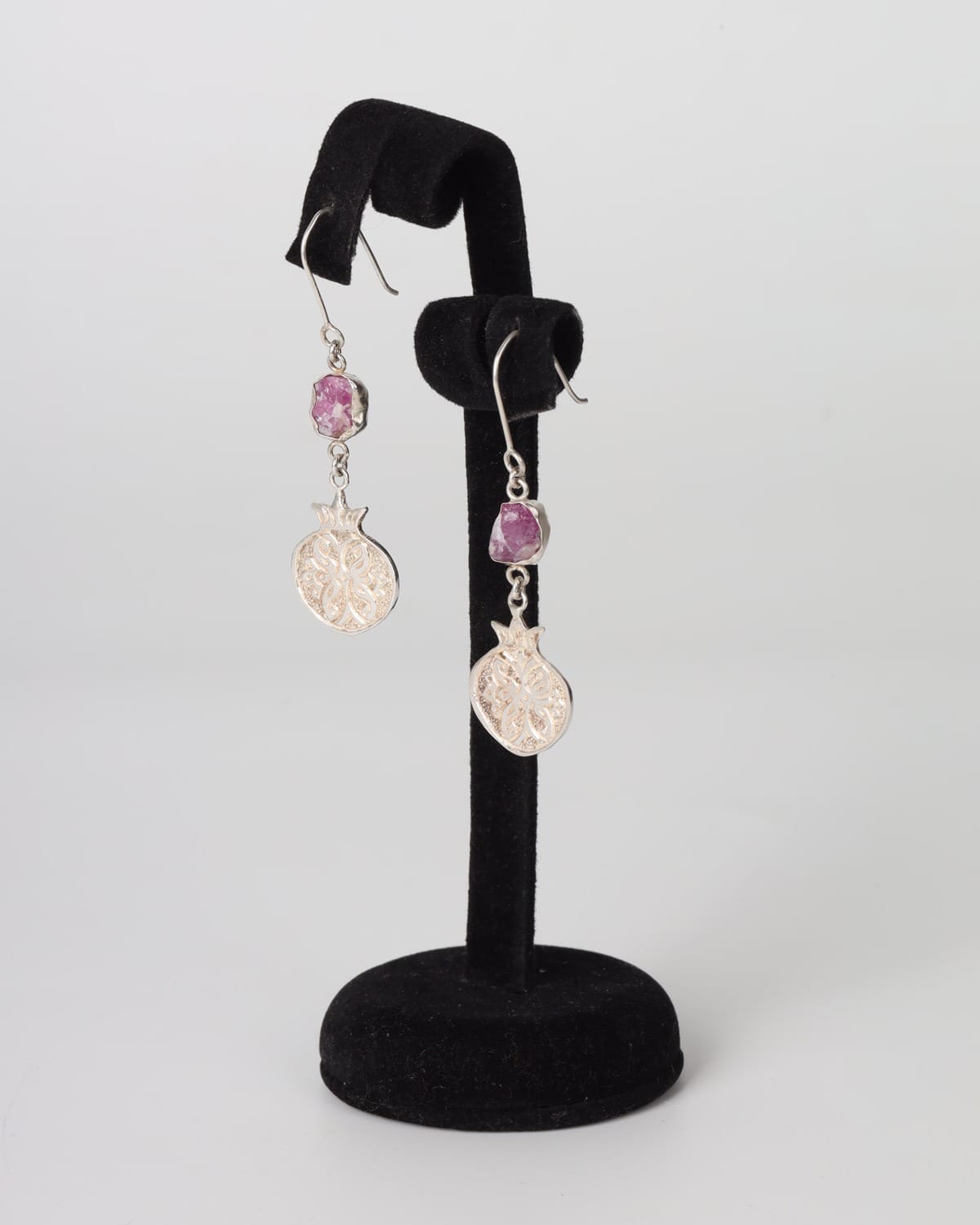 Ruby Silver Jewelry Set 8