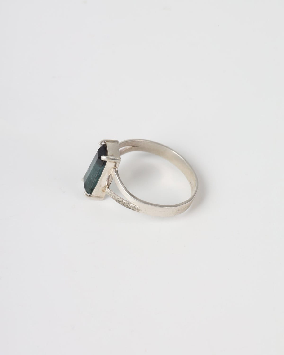 Sky Blue Tourmaline "Mehr Afarin" Ring in 925 Sterling Silver 5