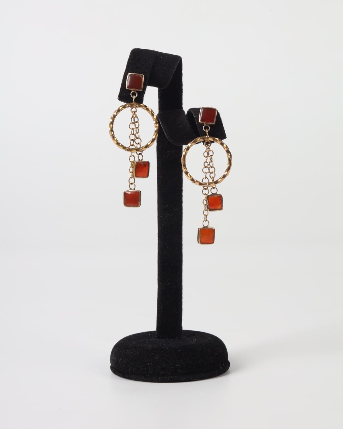 Double Red Agate Ring 2