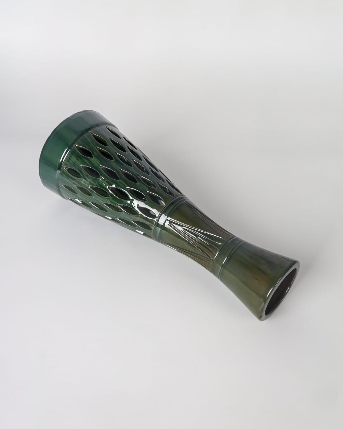 Green Ceramic Flower Vase 5