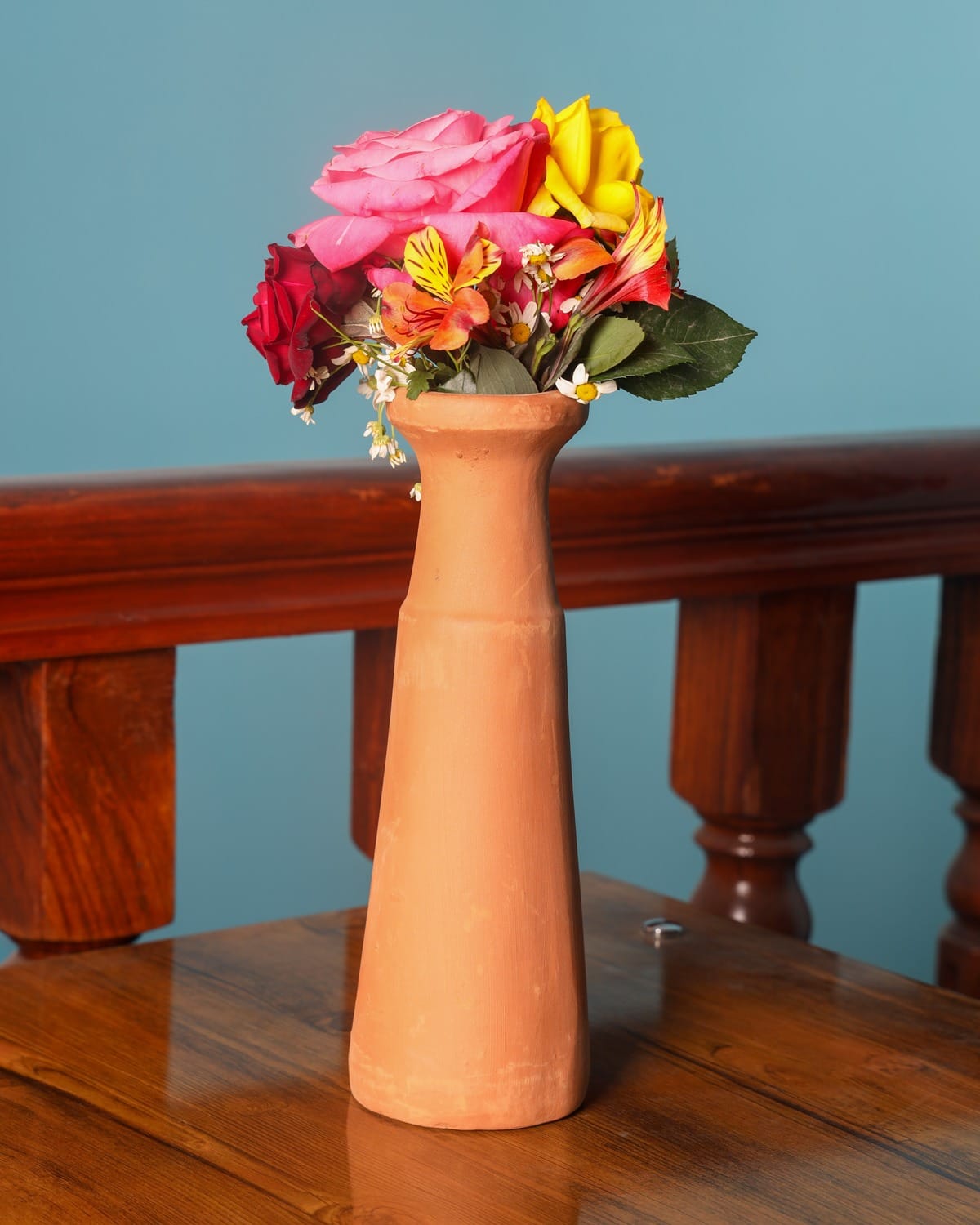Terracotta Flower Vase – Natural Clay Finish 2