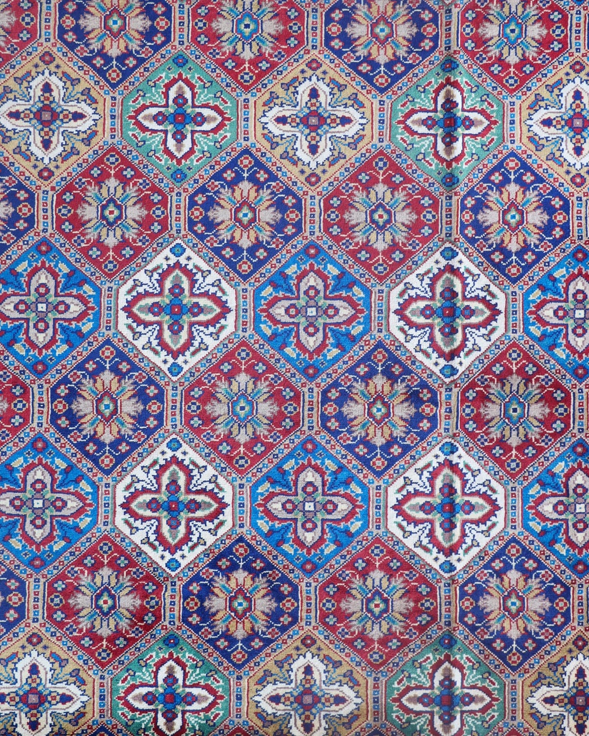 Kashi Gul Turkmen Wool Rug Aseel 1