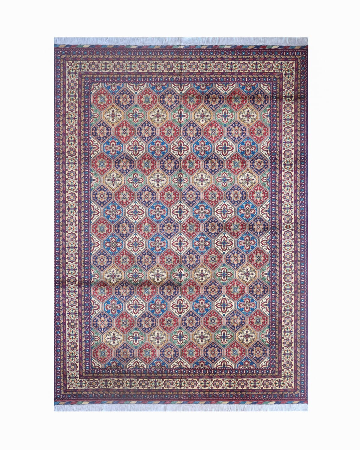 Kashi Gul Turkmen Wool Rug Aseel 2