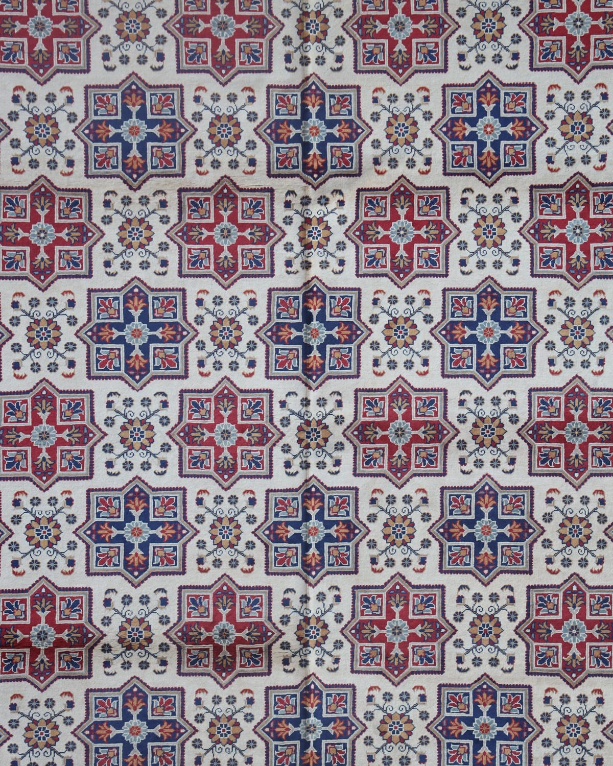 Aseel Star Turkmen Wool Rug 1