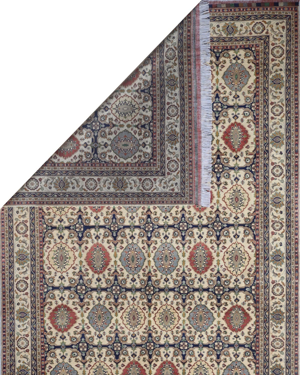 Aseel Silk Design Heritage Turkmen Rug 3