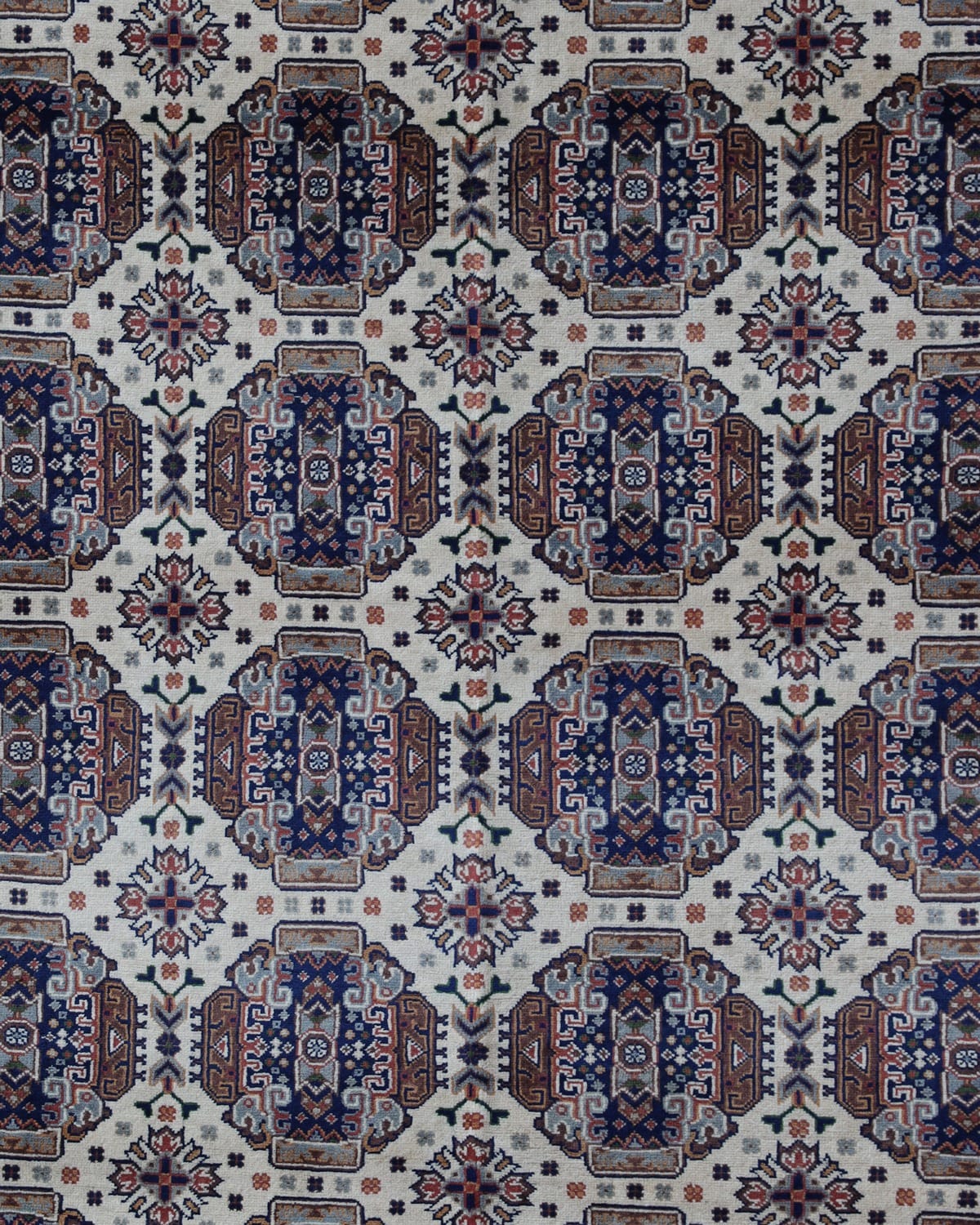 Aseel Fatnosi Handwoven Turkmen Wool Rug 1