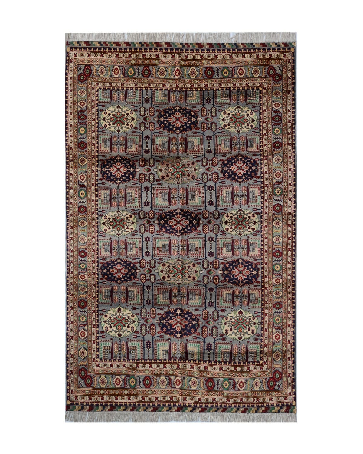 Aseel Premium Wheat Turkmen Wool Rug 2