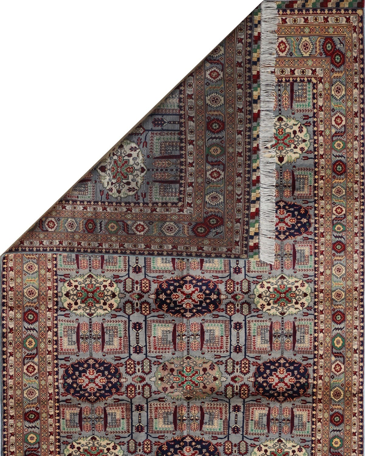 Aseel Premium Wheat Turkmen Wool Rug 3