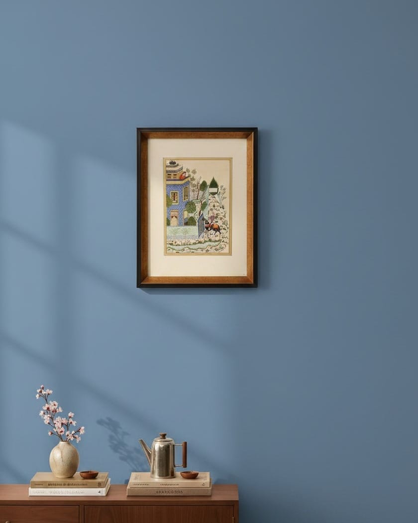 Khosrow Entering Shirin’s Palace Miniature Painting 2