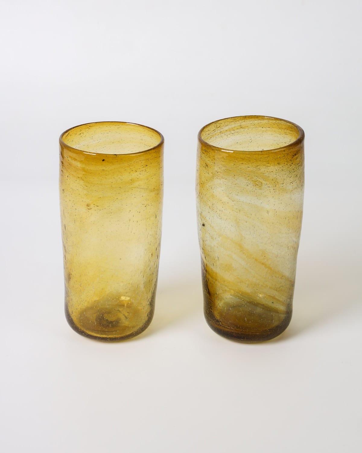 Golden Amber Glass Tumbler 5