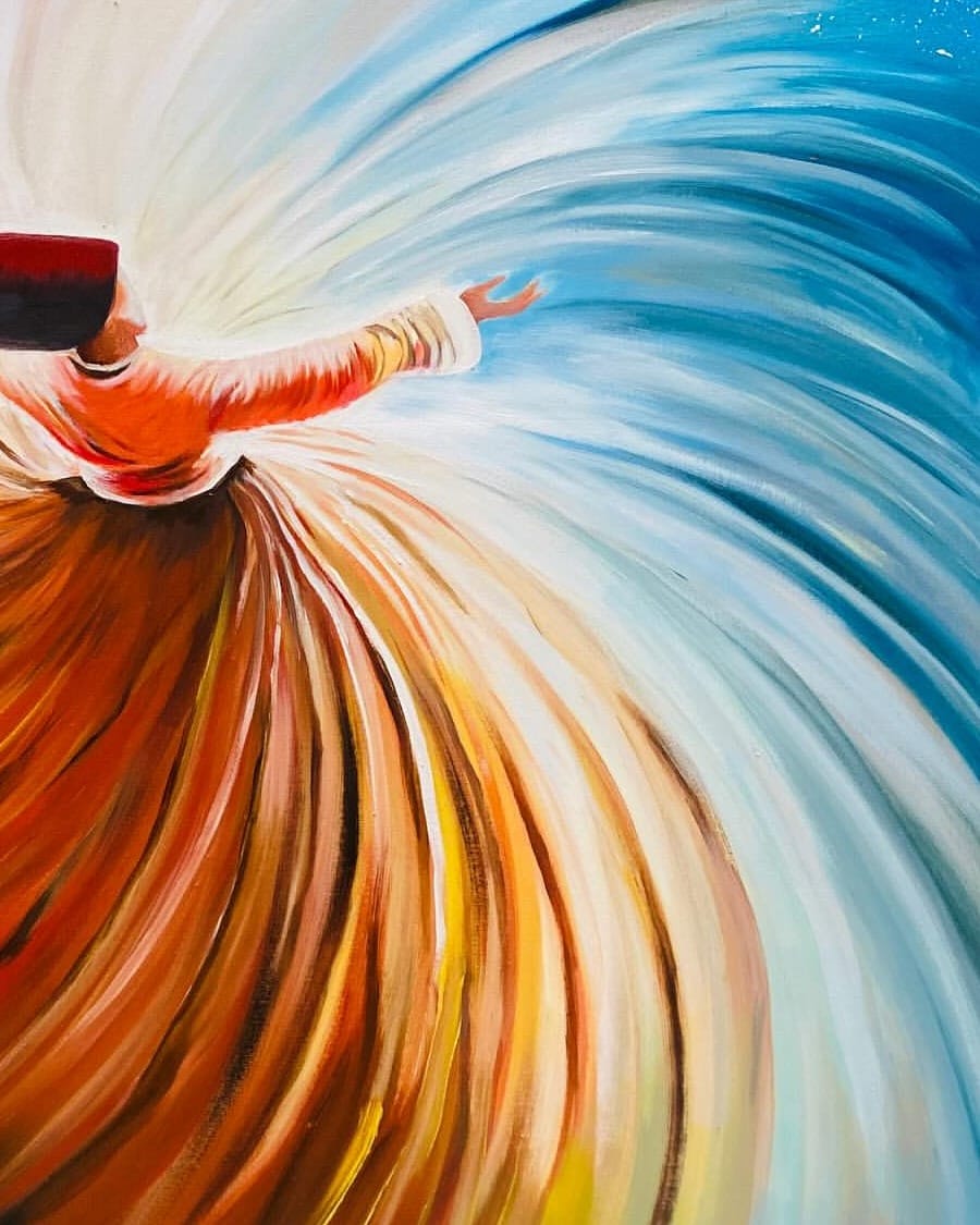 Sema Dance Art Work Sufi Dance 4