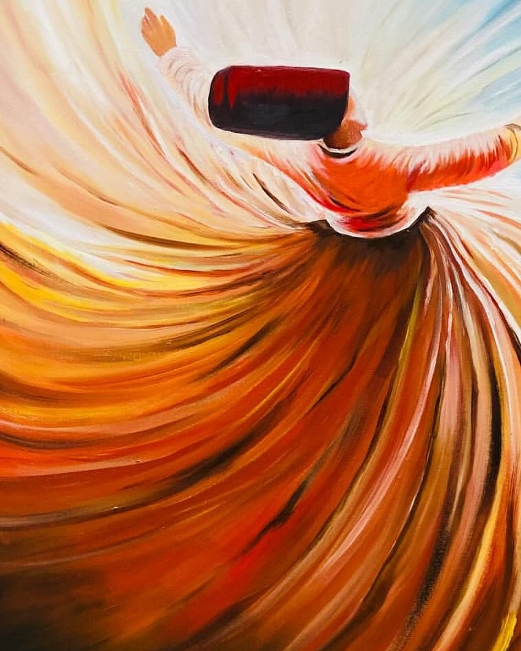 Sema Dance Art Work Sufi Dance 5